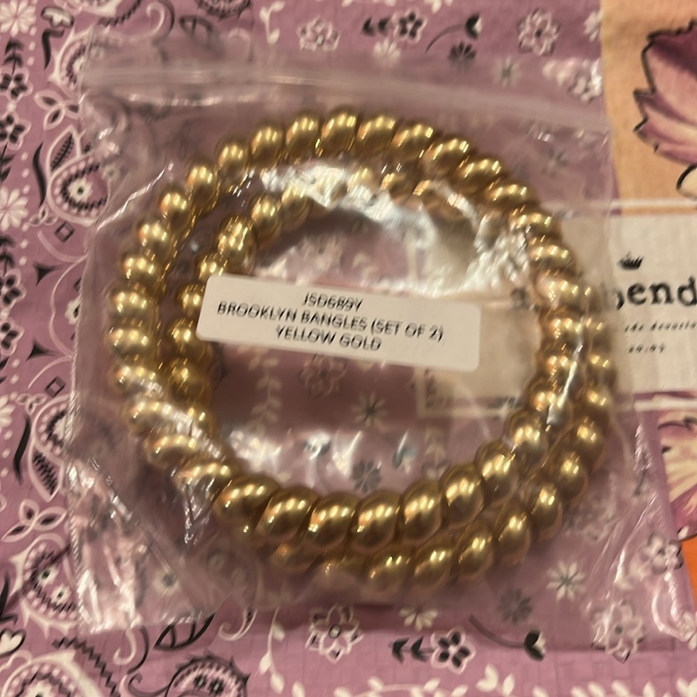 New In Bag Jules Smith Brooklyn Bangle - Picture 3 of 5